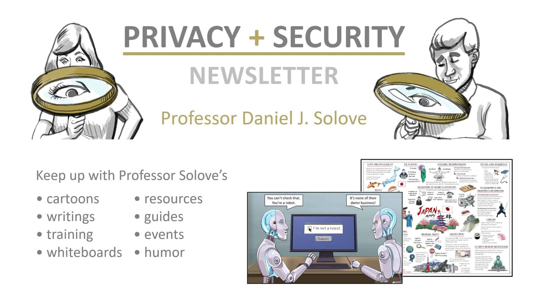 Professor Solove's Newsletter on Privacy and Security