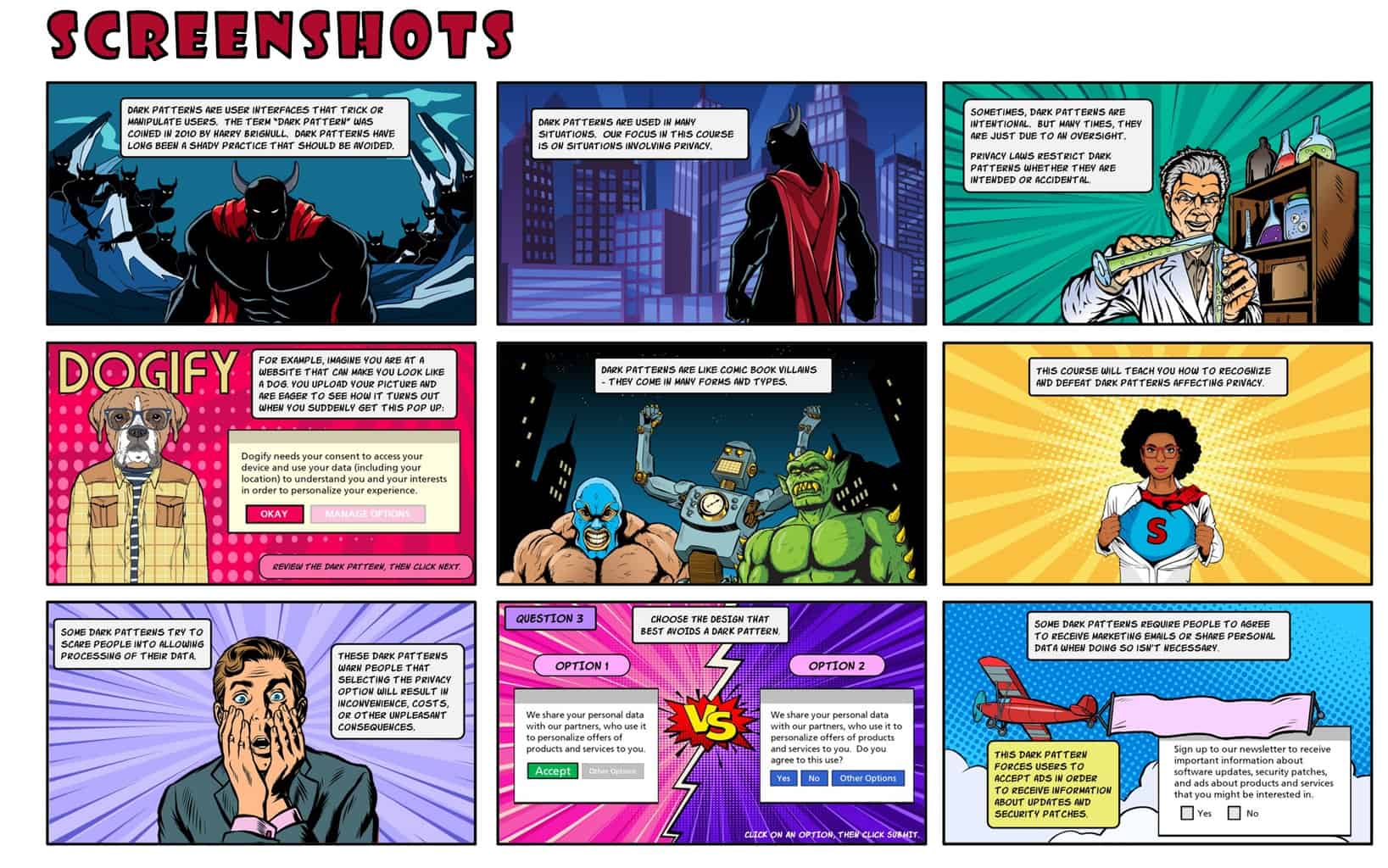 Dark Patterns Privacy Training