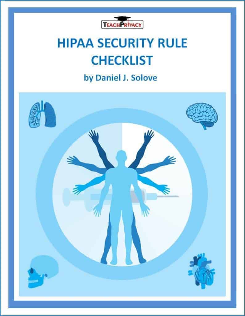 HIPAA Security Rule Checklist | TeachPrivacy HIPAA Training