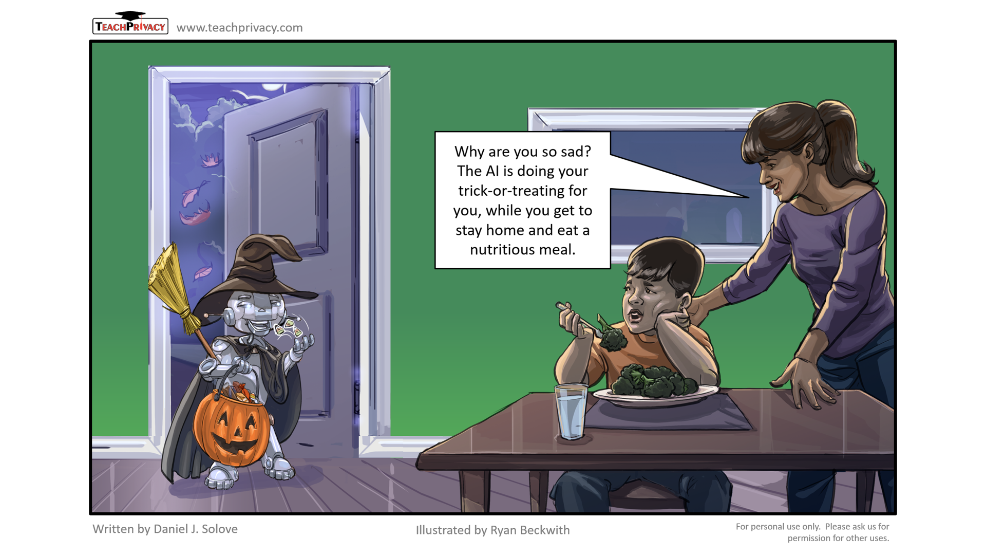 AI Trick-or-Treating