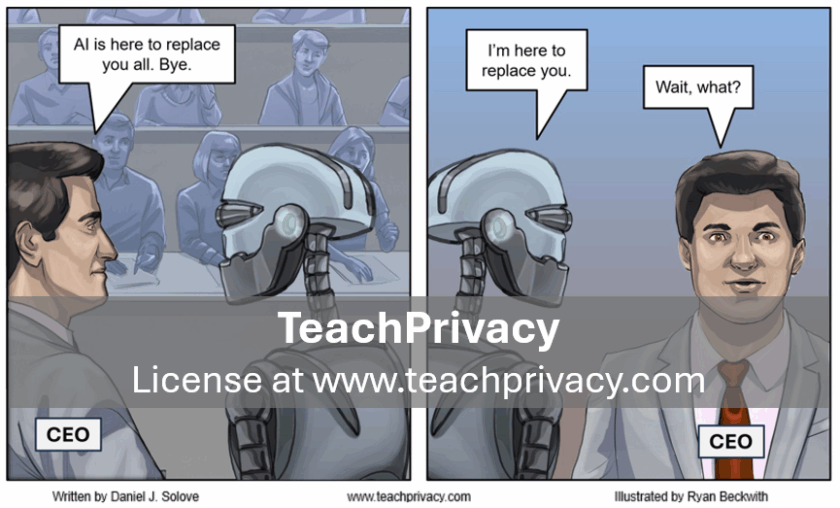 Cartoon: AI Job Replacement
