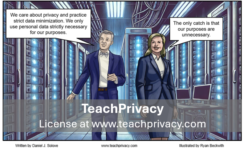 Cartoon: Data Minimization