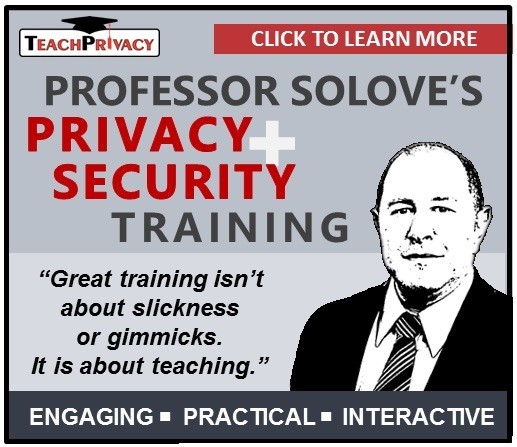 Privacy Training