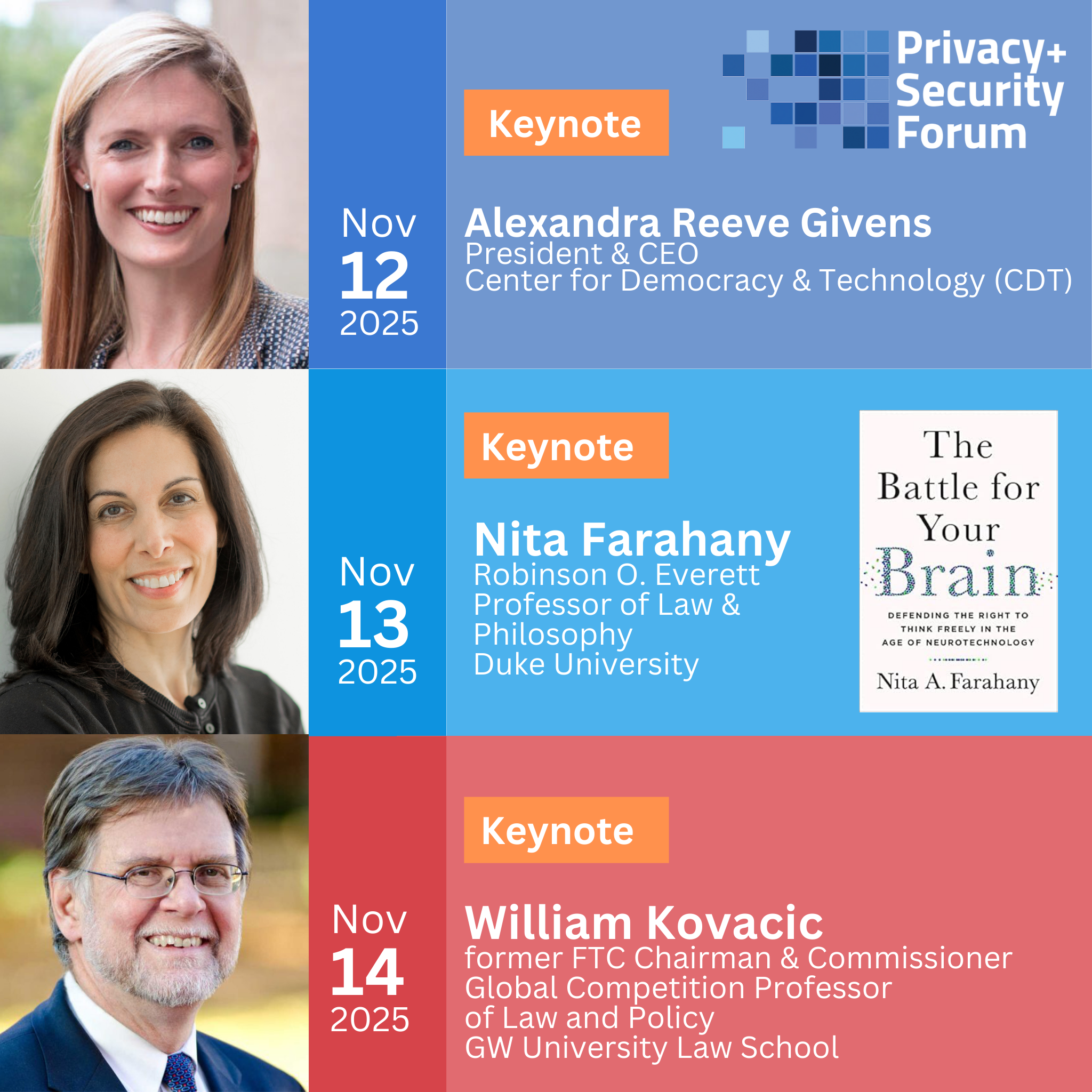 Keynotes PSF Fall 2025