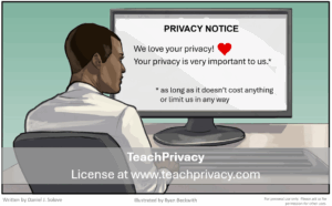 Cartoon: Your Privacy Is Very Important to Us